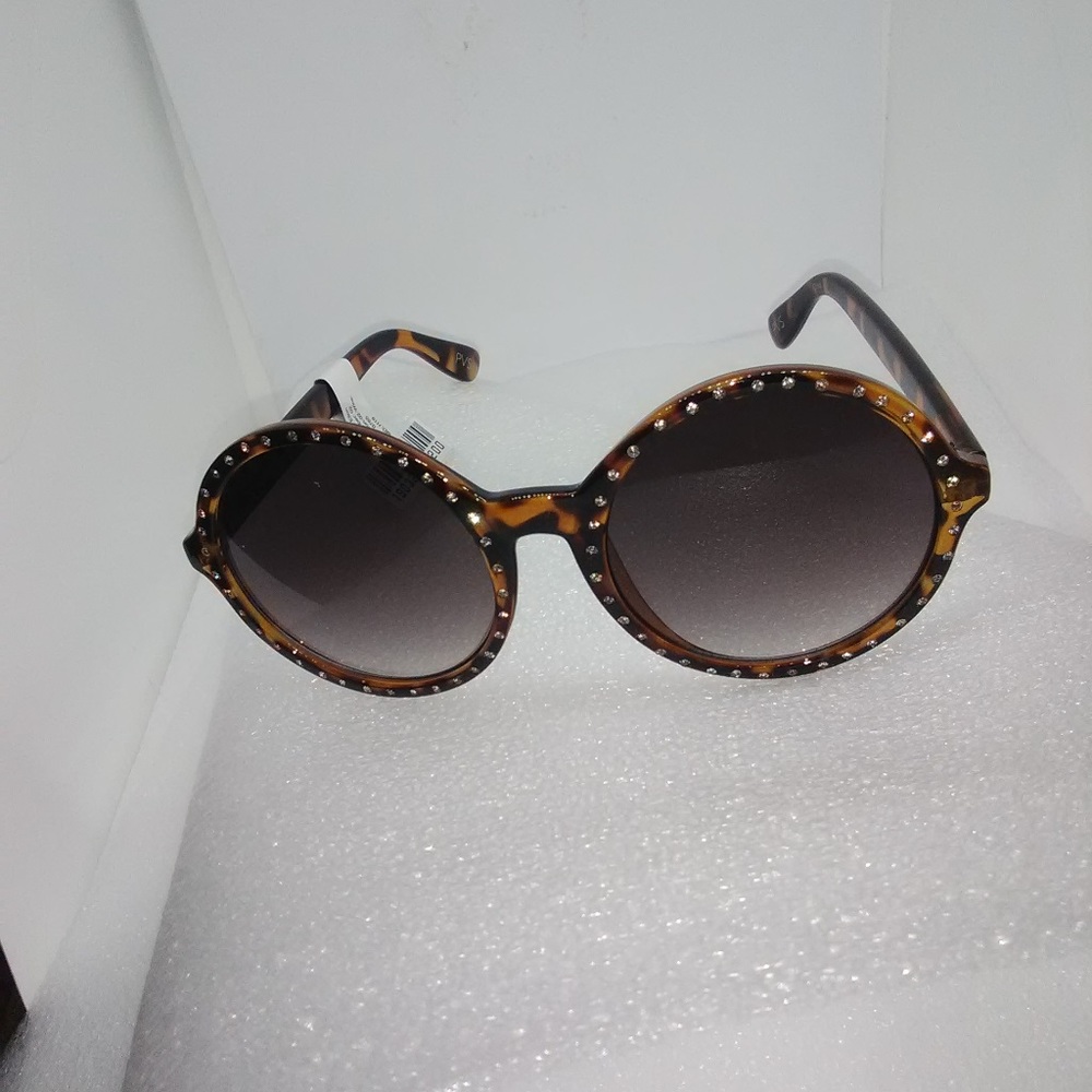 NWT Perverse "Elton" Sparkle Round Sunglas…